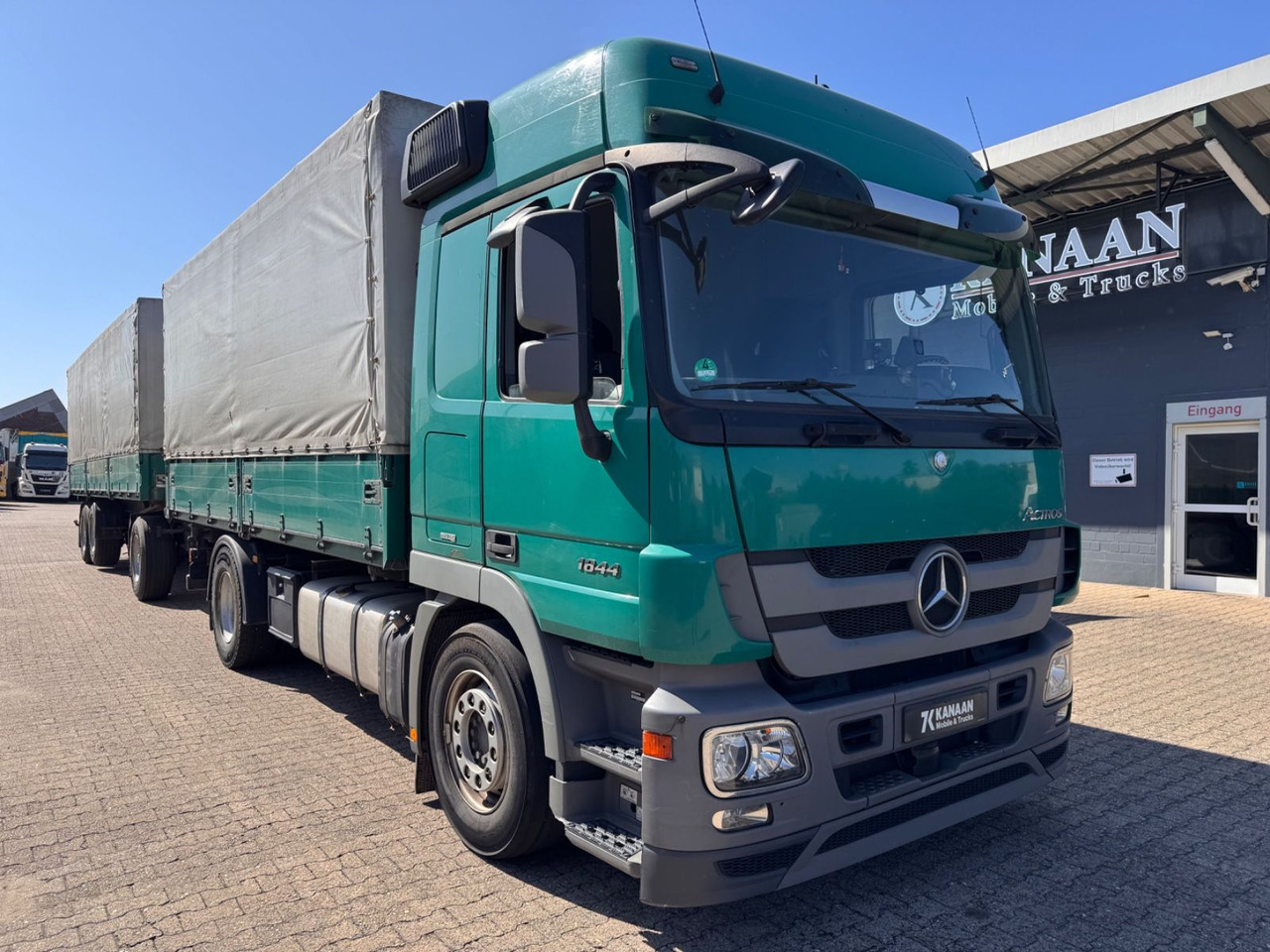 Mercedes-Benz 1844 Actros MP3 3-SeitenKipper Getreide Pritsche - شاحنة قلاب: صورة 2 Mercedes-Benz 1844 Actros MP3 3-SeitenKipper Getreide Pritsche - شاحنة قلاب: صورة 2