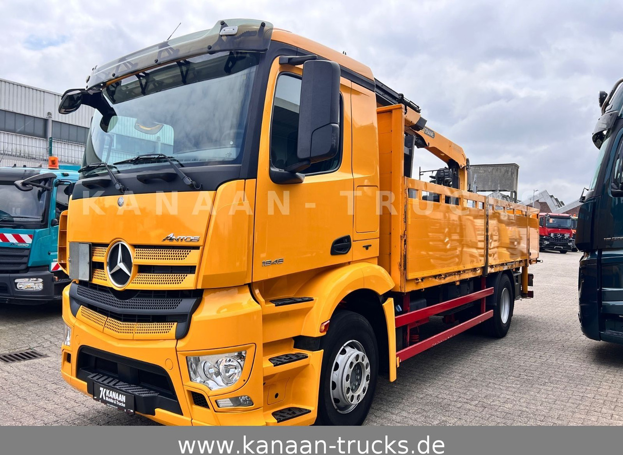 Mercedes-Benz 1845 Antos 4x2 Baustoffkran Palfinger 21001L - شاحنة كرين: صورة 2 Mercedes-Benz 1845 Antos 4x2 Baustoffkran Palfinger 21001L - شاحنة كرين: صورة 2