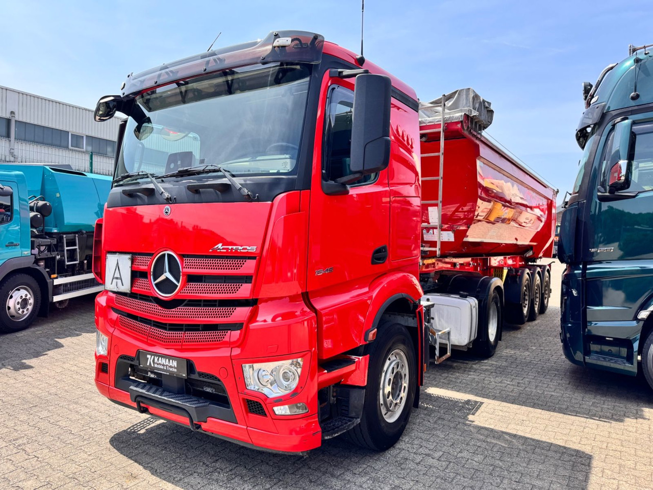 Mercedes-Benz 1846 Actros LS Kipphydraulik Alcoa TÜV NEU - رأس تريلا: صورة 2 Mercedes-Benz 1846 Actros LS Kipphydraulik Alcoa TÜV NEU - رأس تريلا: صورة 2