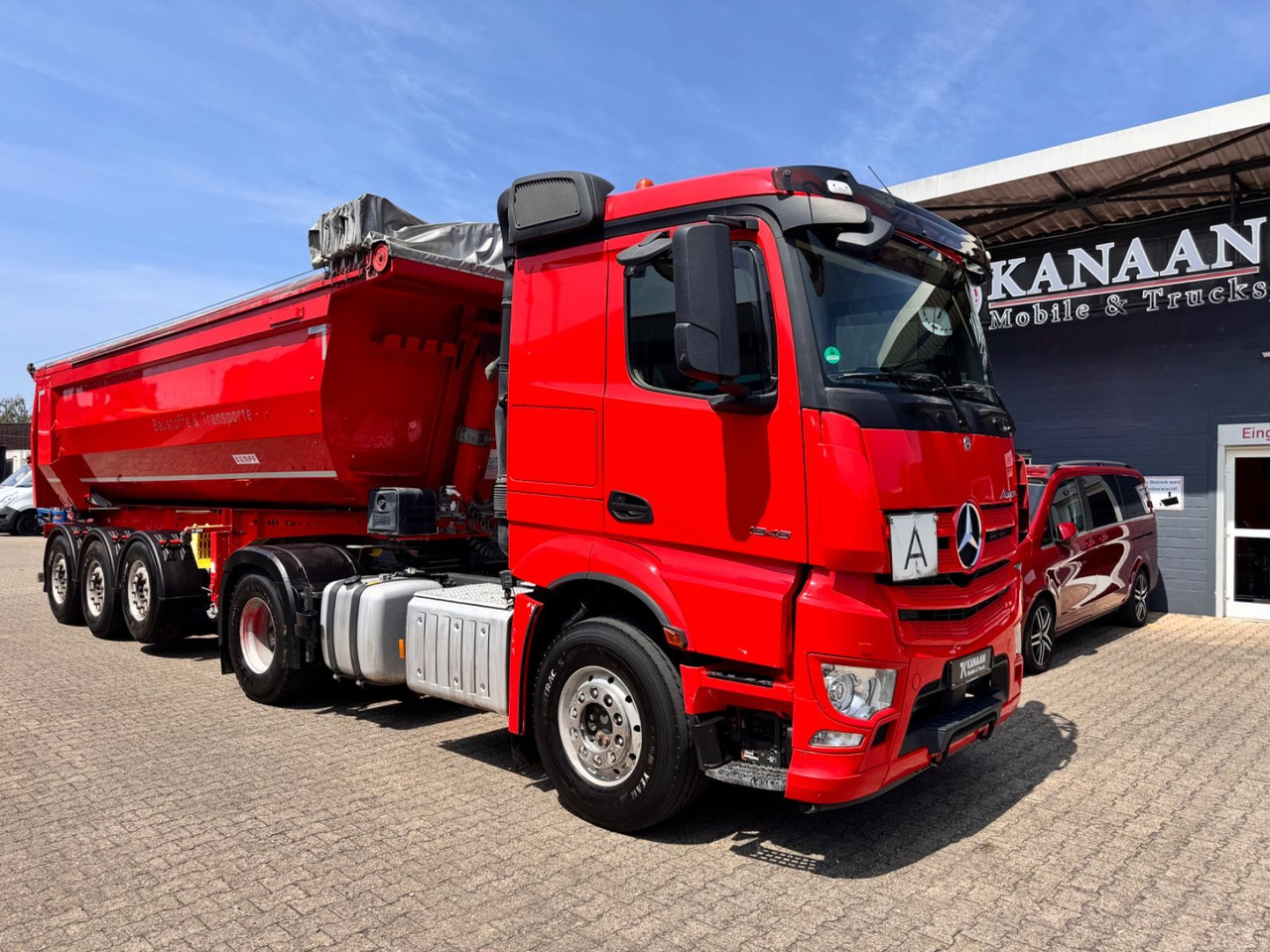 Mercedes-Benz 1846 Actros LS Kipphydraulik Alcoa TÜV NEU - رأس تريلا: صورة 1 Mercedes-Benz 1846 Actros LS Kipphydraulik Alcoa TÜV NEU - رأس تريلا: صورة 1