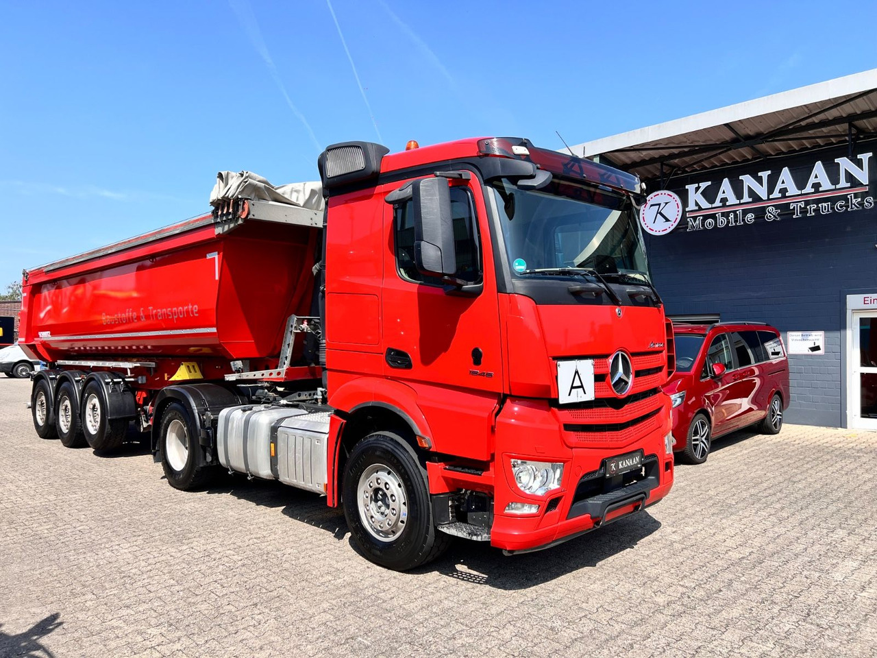 Mercedes-Benz 1846 LS Actros 5 4x2 Kipphydraulik - رأس تريلا: صورة 1 Mercedes-Benz 1846 LS Actros 5 4x2 Kipphydraulik - رأس تريلا: صورة 1