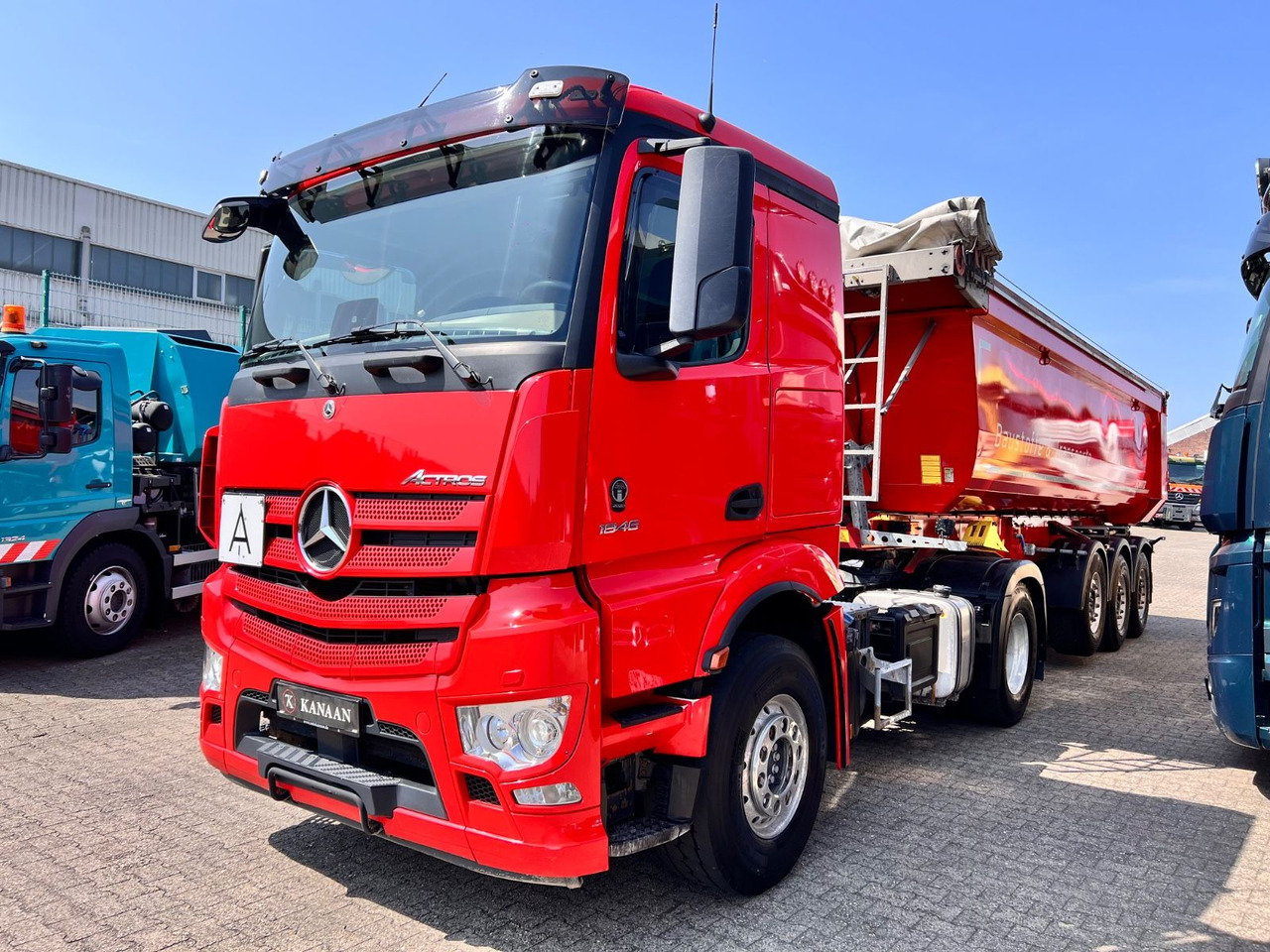 Mercedes-Benz 1846 LS Actros 5 4x2 Kipphydraulik - رأس تريلا: صورة 2 Mercedes-Benz 1846 LS Actros 5 4x2 Kipphydraulik - رأس تريلا: صورة 2