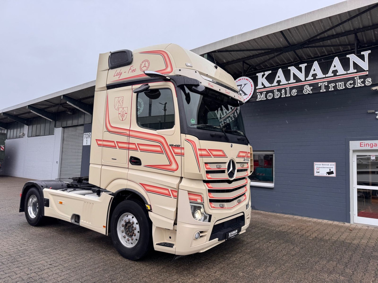 Mercedes-Benz 1848 LS Actros 5 GigaSpace Blatt/Luft - رأس تريلا: صورة 3 Mercedes-Benz 1848 LS Actros 5 GigaSpace Blatt/Luft - رأس تريلا: صورة 3