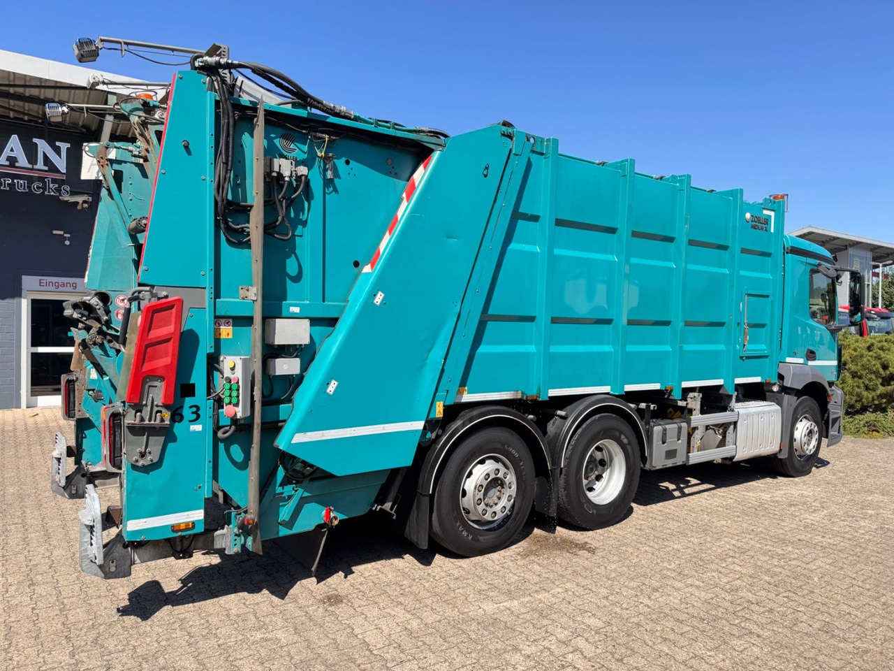 Mercedes-Benz 2533 Antos Müllwagen Zöller ATM bei 90Tkm - شاحنة قمامة: صورة 3 Mercedes-Benz 2533 Antos Müllwagen Zöller ATM bei 90Tkm - شاحنة قمامة: صورة 3