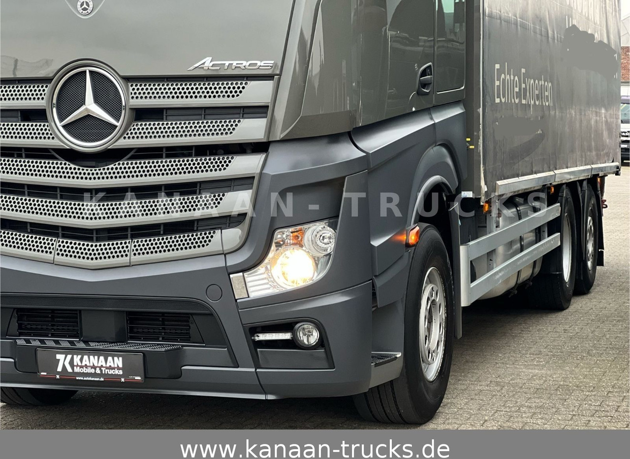 Mercedes-Benz 2548 Actros 6x2 Pritsche Moffet Mitnahme stapler - شاحنة ذات ستائر جانبية: صورة 4 Mercedes-Benz 2548 Actros 6x2 Pritsche Moffet Mitnahme stapler - شاحنة ذات ستائر جانبية: صورة 4