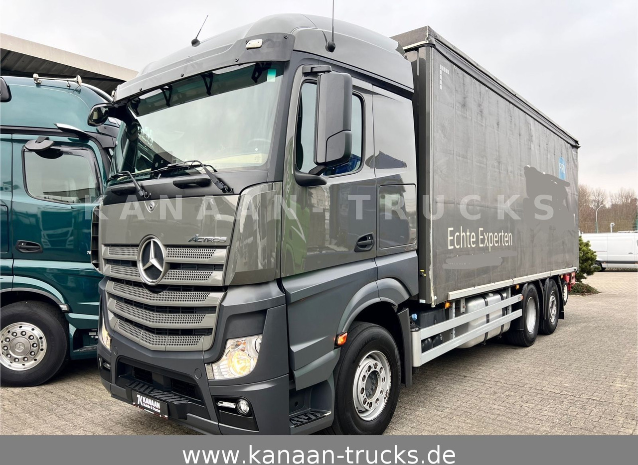 Mercedes-Benz 2548 Actros 6x2 Pritsche Moffet Mitnahme stapler - شاحنة ذات ستائر جانبية: صورة 3 Mercedes-Benz 2548 Actros 6x2 Pritsche Moffet Mitnahme stapler - شاحنة ذات ستائر جانبية: صورة 3
