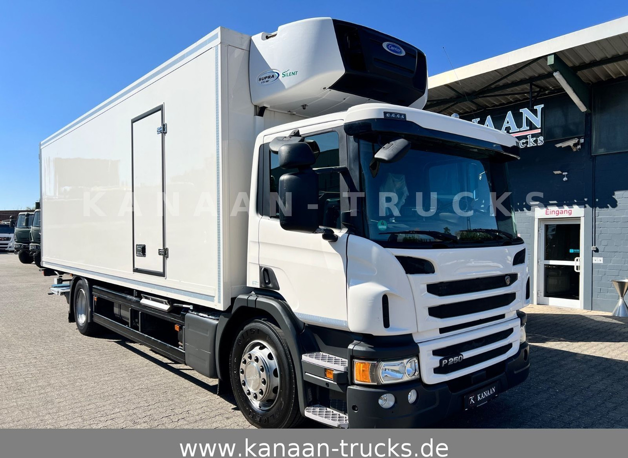 Scania P250 Kühlkoffer Carrier Supra1150 Silent LBW E6 - شاحنة ذات مبرد: صورة 1 Scania P250 Kühlkoffer Carrier Supra1150 Silent LBW E6 - شاحنة ذات مبرد: صورة 1