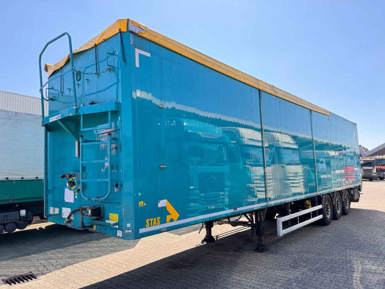 Stas S 300 ZX Walkingfloor  Schubboden 2 x Vorhanden - نصف مقطورة ذات أرضية سير: صورة 4 Stas S 300 ZX Walkingfloor  Schubboden 2 x Vorhanden - نصف مقطورة ذات أرضية سير: صورة 4