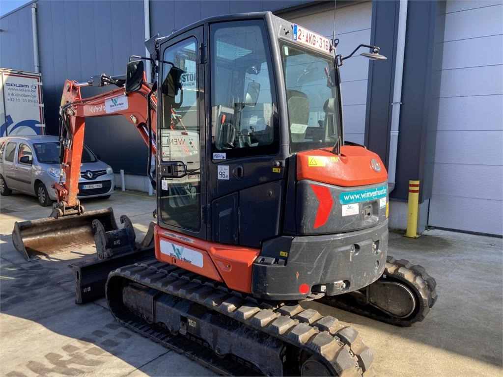 Kubota U50-5 (5020) - حفار صغير: صورة 2 Kubota U50-5 (5020) - حفار صغير: صورة 2