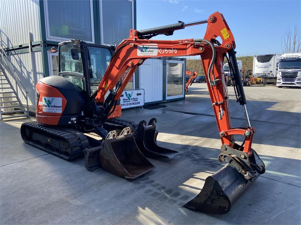 Kubota U50-5 (5020) - حفار صغير: صورة 4 Kubota U50-5 (5020) - حفار صغير: صورة 4