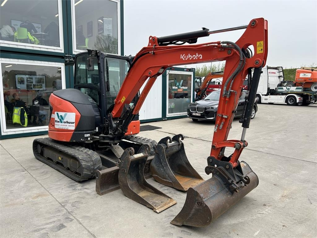 Kubota U50-5 (5024) - حفار صغير: صورة 2 Kubota U50-5 (5024) - حفار صغير: صورة 2